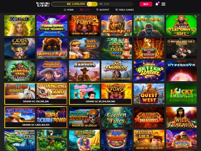 Best Slots On Chumba Casino